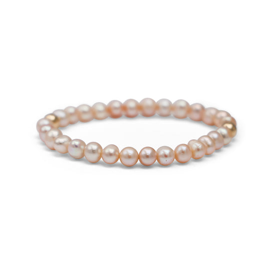 pearl beaded bracelets; pearls